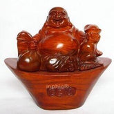 INPHIC-越南紅木工藝品 花梨木紅木雕刻 元寶佛 香爐